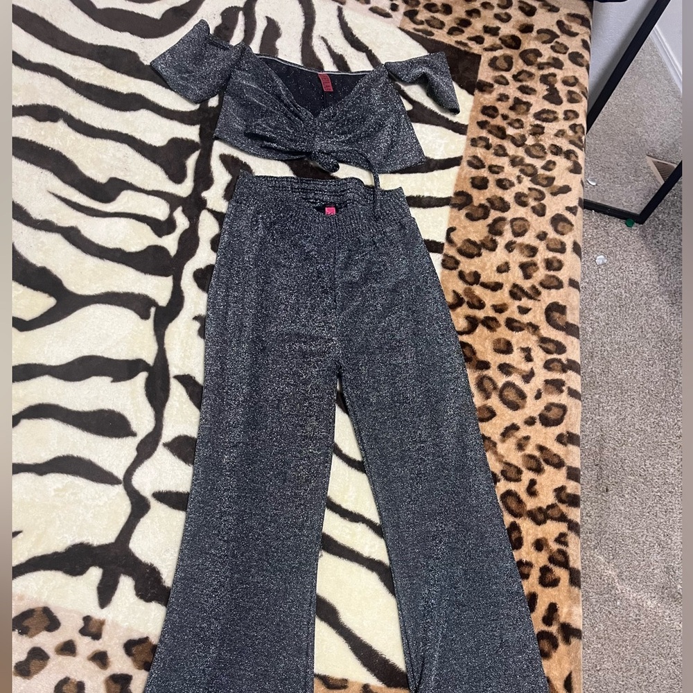 Stylish Black Glitter Women's Jumpsuit